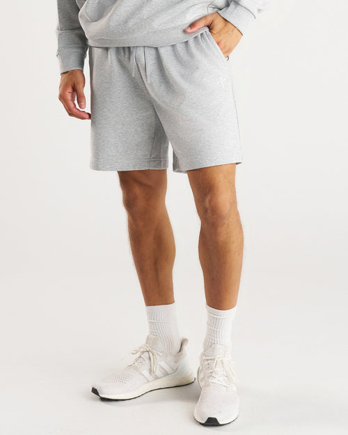 French Terry Sweatshorts - Heather Grey