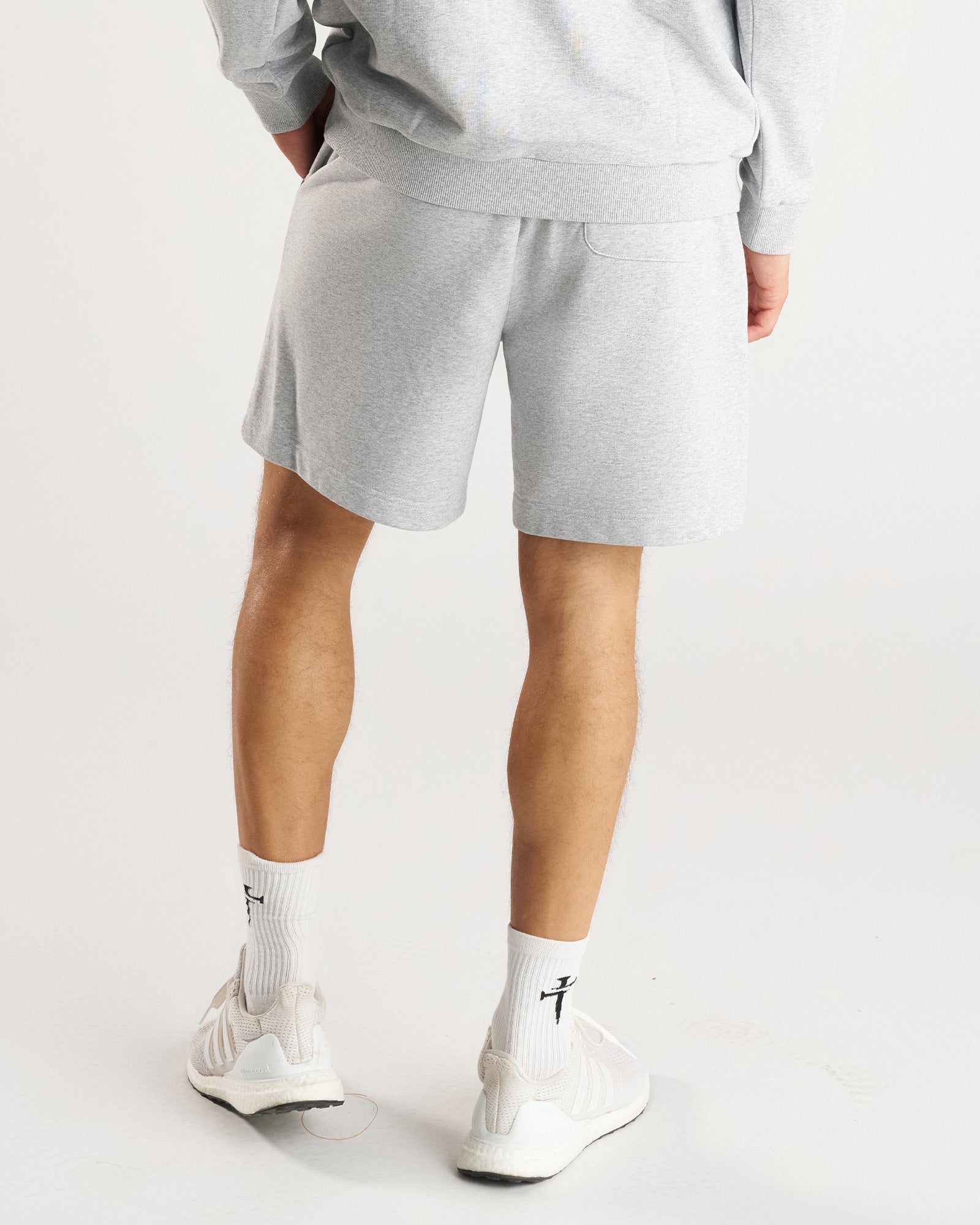 French Terry Sweatshorts - Heather Grey
